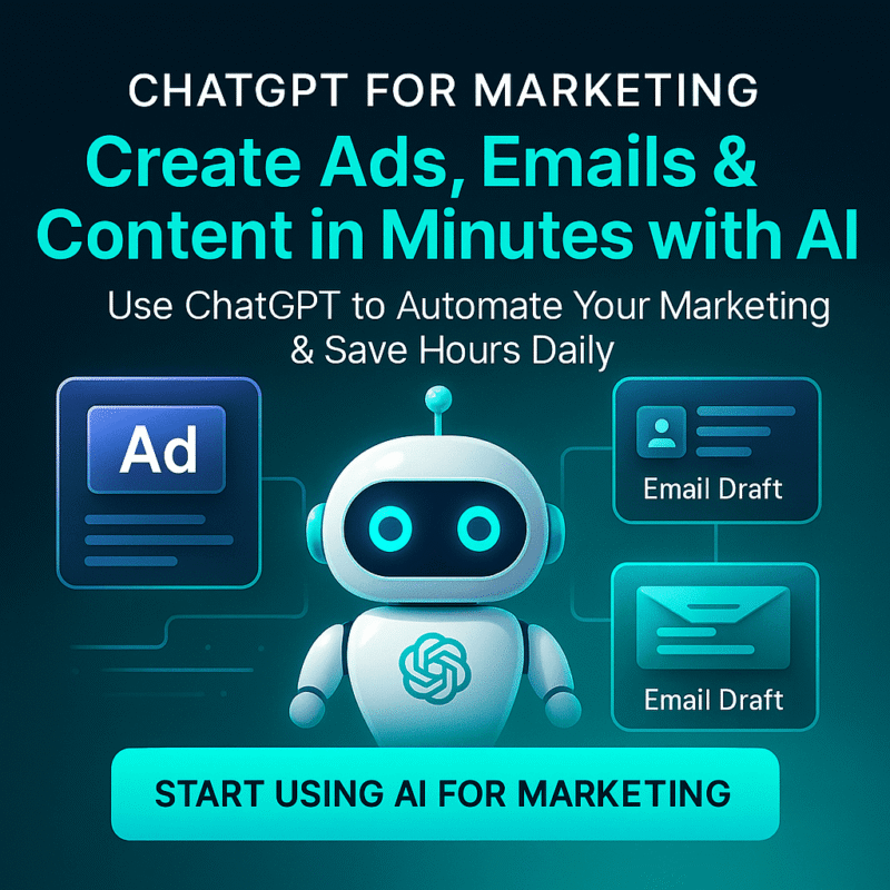 ChatGPT For Marketing Benefits 800x800