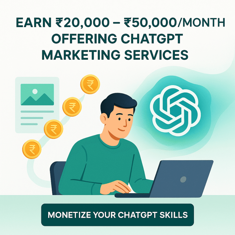 ChatGPT For Marketing — Earning Potential 800x800