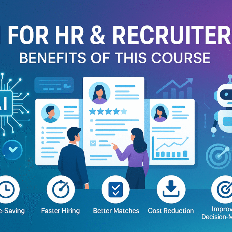 20250912 1150 AI Recruitment Course Banner Simple Compose 01k4y99bc6femttj79x49avxyp 800x800